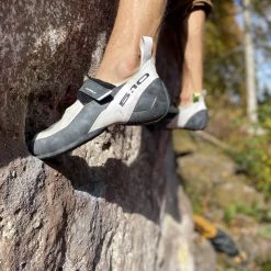 Adidas Five Ten Hiangle Chaussons d'escalade Homme, blanc/noir -Escalade Homme Soldes adidas five ten hiangle climbing shoes men footwear white core black signal green 5