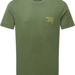 ARTILECT Geo T-shirt manches courtes Homme, blanc