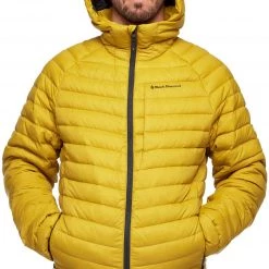 Black Diamond Access Manteau à capuche Duvet Homme, gris -Escalade Homme Soldes black diamond access daunenhoody herren sulphur 3