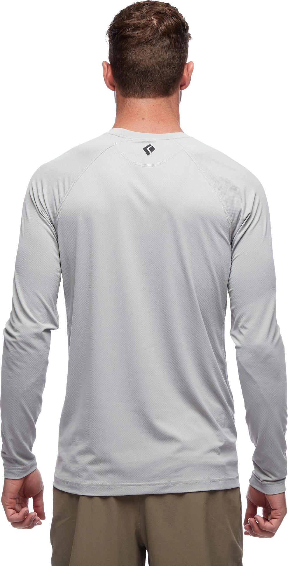 Black Diamond Alpenglow Crew T-shirts manches longues Homme, gris 5 Black Diamond Alpenglow Crew T-shirts manches longues Homme, gris – Image 3