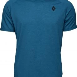 Black Diamond Lightwire T-shirt tech à manches courtes Homme, Bleu pétrole