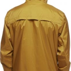 Black Diamond TreeLine Veste imperméable Homme, noir -Escalade Homme Soldes black diamond treeline rain shell jacket men amber 3