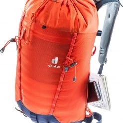 Deuter Guide Lite 24 Sac à dos, rouge/gris -Escalade Homme Soldes deuter guide lite 24 backpack papaya navy 4