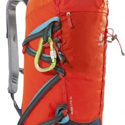 Deuter Guide Lite 24 Sac à dos, rouge/gris -Escalade Homme Soldes deuter guide lite 24 backpack papaya navy 6