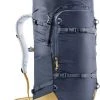 Deuter Rise 34+ Sac à dos, bleu/marron -Escalade Homme Soldes deuter rise 34 backpack ink caramel 1