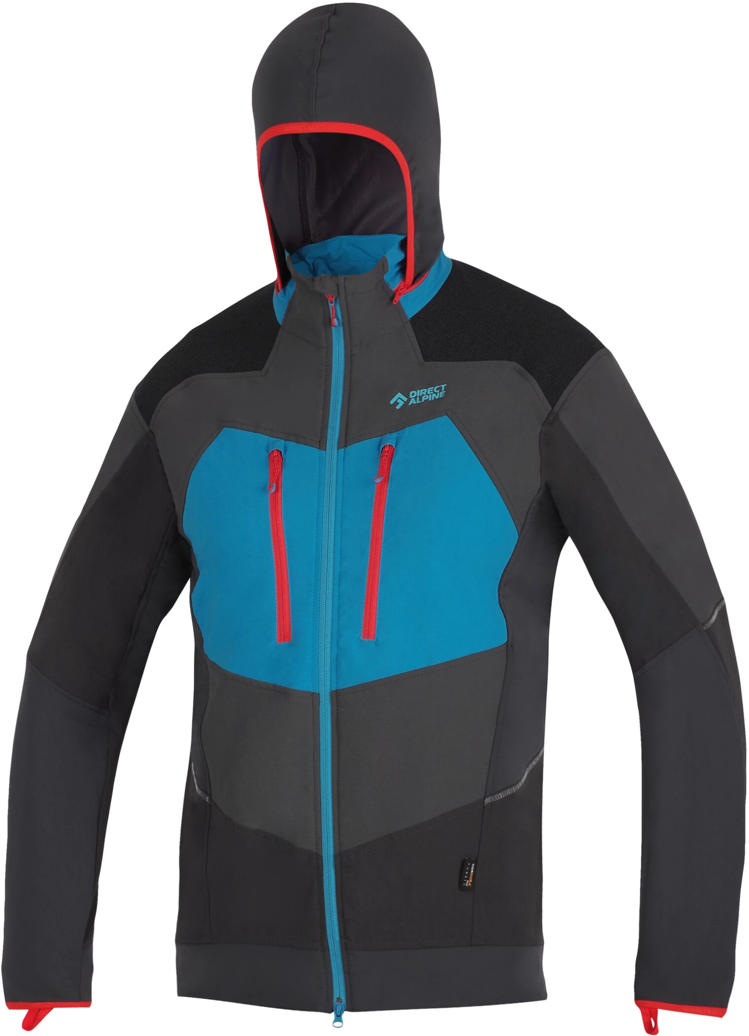 Directalpine Mistral 1.0 Veste Homme, gris/turquoise 3 Directalpine Mistral 1.0 Veste Homme, gris/turquoise