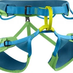 Edelrid Jay III Baudrier Homme, jaune/Bleu pétrole