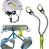 Edelrid Jay Kit II Via Ferrata, gris/Multicolore -Escalade Homme Soldes edelrid jay kit ii via ferrata no color 1