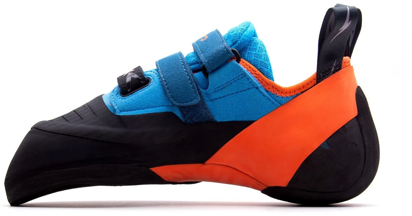 Evolv Shaman Chaussures D'Escalade Homme, bleu/orange 5 Evolv Shaman Chaussures D'Escalade Homme, bleu/orange – Image 3