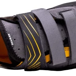Evolv Shaman Climbing Shoes Men, noir/jaune -Escalade Homme Soldes evolv shaman climbing shoes men gold grey white 5