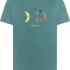 La Sportiva Breakfast T-Shirt Col Ras-Du-Cou Homme, jaune