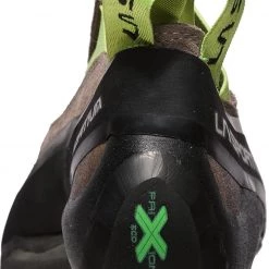 La Sportiva Cobra Plus Chaussons d'escalade Homme, gris/vert -Escalade Homme Soldes la sportiva cobra eco kletterschuhe herren falcon brown apple green 4