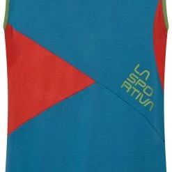 La Sportiva Crimp Débardeur Homme, bleu -Escalade Homme Soldes la sportiva crimp tank men space blue saffron 2 1