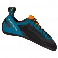 La Sportiva Finale Climbing Shoes Men, noir/Bleu pétrole