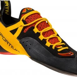 La Sportiva Genius Chaussons d'escalade, noir/rouge -Escalade Homme Soldes la sportiva genius climbing shoes unisex red yellow 3