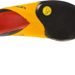 La Sportiva Genius Chaussons d'escalade, noir/rouge -Escalade Homme Soldes la sportiva genius climbing shoes unisex red yellow 6