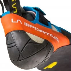 La Sportiva Otaki Chaussons d'escalade Homme, bleu/orange -Escalade Homme Soldes la sportiva otaki climbing shoes men blue flame 5