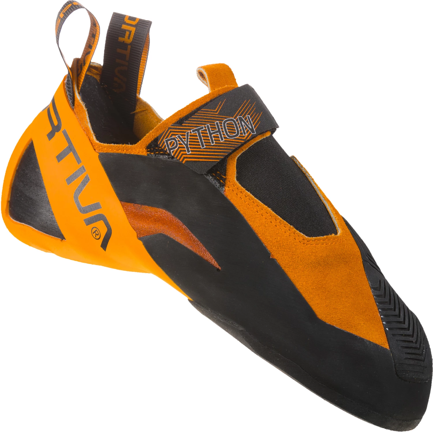 La Sportiva Python Chaussons d'escalade Homme, orange/noir 6 La Sportiva Python Chaussons d'escalade Homme, orange/noir – Image 4