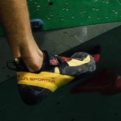 La Sportiva Skwama Chaussons d'escalade, noir/jaune -Escalade Homme Soldes la sportiva skwama climbing shoes unisex black yellow 4