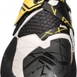La Sportiva Solution Chaussons d'escalade Homme, blanc/jaune -Escalade Homme Soldes la sportiva solution climbing shoes men white yellow 3