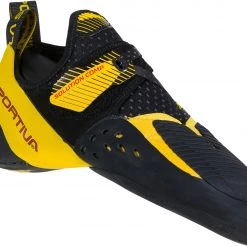 La Sportiva Solution Comp Chaussons d'escalade Homme, noir/jaune -Escalade Homme Soldes la sportiva solution comp climbing shoes men black yellow 3