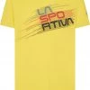 La Sportiva Stripe Evo T-shirt Homme, jaune -Escalade Homme Soldes la sportiva stripe evo t shirt men yellow 1