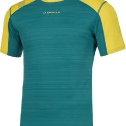 La Sportiva Sunfire T-Shirt Col Ras-Du-Cou Homme, gris/noir