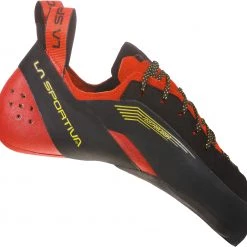 La Sportiva Testarossa Chaussons d'escalade Homme, noir/rouge