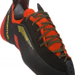 La Sportiva Testarossa Chaussons d'escalade Homme, noir/rouge -Escalade Homme Soldes la sportiva testarossa climbing shoes men red black 3