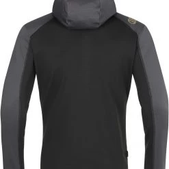 La Sportiva Upendo Sweat à capuche Homme, noir/gris -Escalade Homme Soldes la sportiva upendo hoody men black moss 2