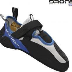 Mad Rock Drone HV Chaussons d'escalade, noir -Escalade Homme Soldes mad rock drone hv climbing shoes unisex blue white 3 1