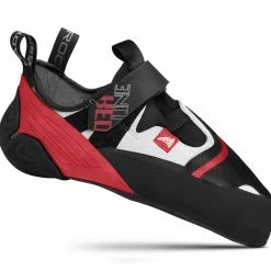 Mad Rock Redline Strap Chaussures d'escalade, noir/rouge