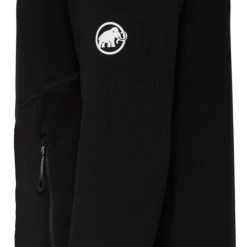 Mammut Aconcagua Veste Couche intermédiaire à capuche Homme, noir -Escalade Homme Soldes mammut aconcagua ml hooded jacket men black 3 1