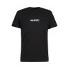 Mammut Logo T-shirt Homme, noir -Escalade Homme Soldes mammut logo t shirt men black 1
