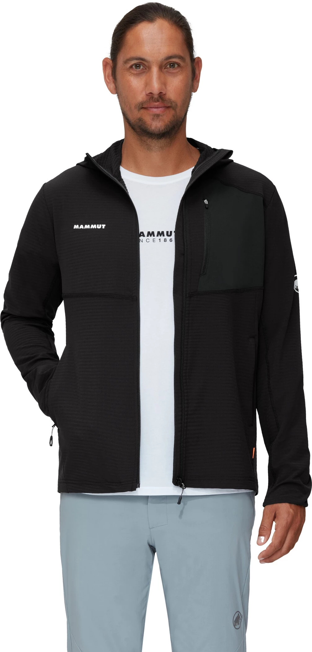 Mammut Madris Light ML Veste à capuche pour homme Homme, orange 4 Mammut Madris Light ML Veste à capuche pour homme Homme, orange – Image 2