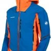 Mammut Nordwand Pro Veste À Capuche Hardshell Homme, bleu/orange -Escalade Homme Soldes mammut nordwand pro hs hooded jacket men arumita azurit 1