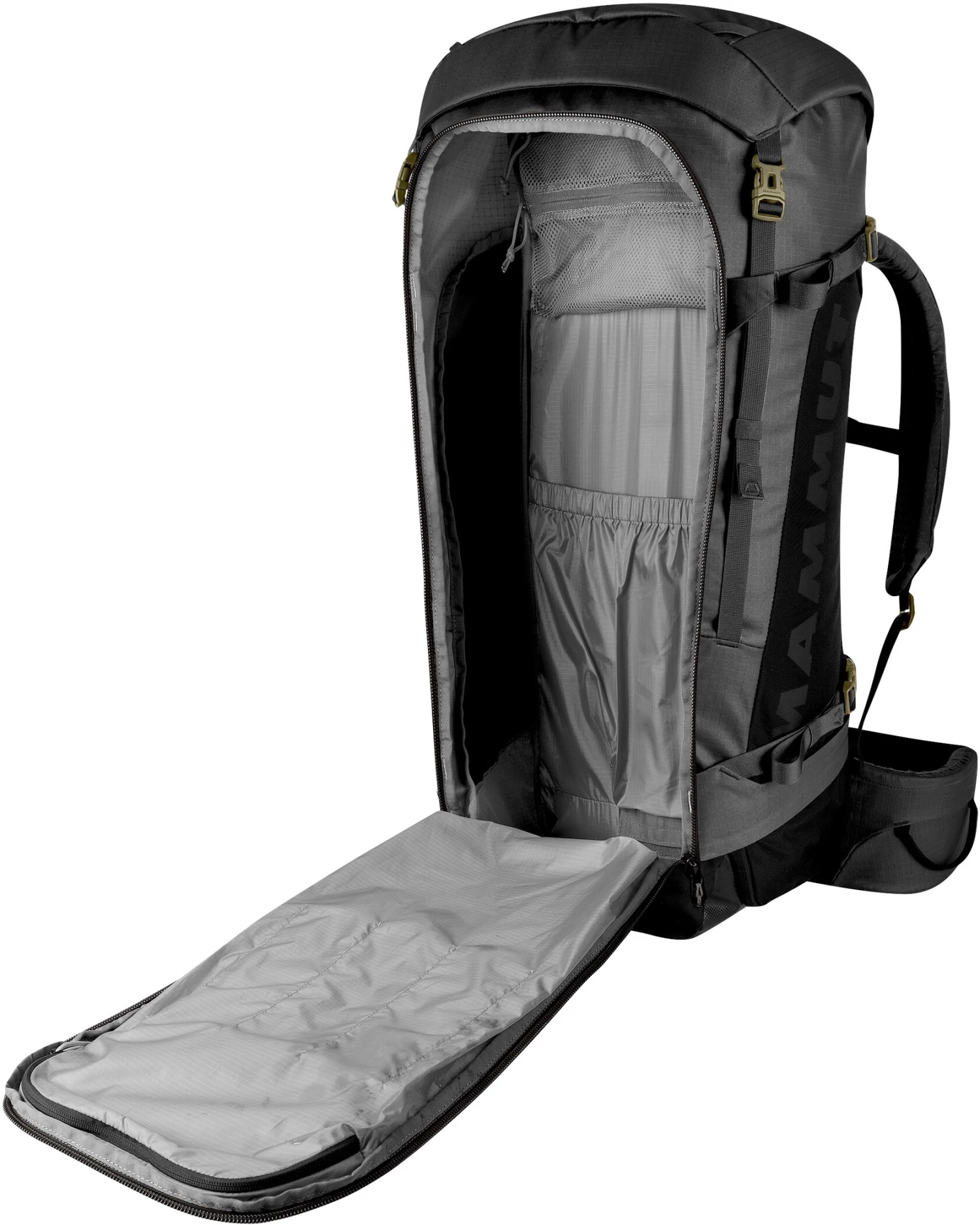 Mammut Trion Spine 75 Sac à dos, gris/noir 4 Mammut Trion Spine 75 Sac à dos, gris/noir – Image 2