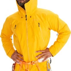 Marmot Alpinist Veste Homme, jaune -Escalade Homme Soldes marmot alpinist jacket men solar 6