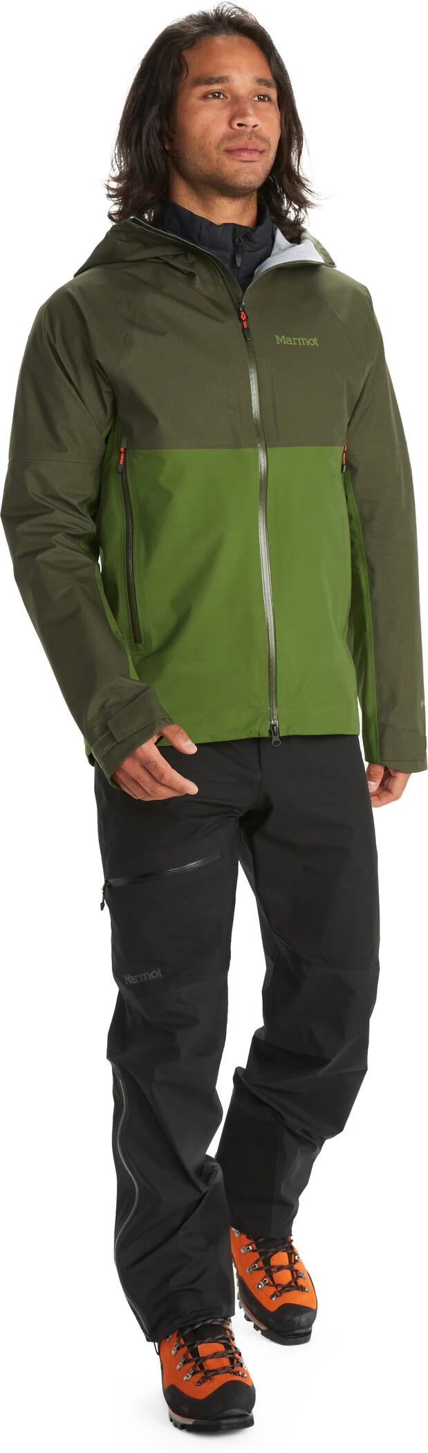 Marmot Mitre Peak Veste Homme, jaune 5 Marmot Mitre Peak Veste Homme, jaune – Image 3