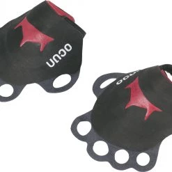 Escalade Homme Soldes 5 Ocun Crack Gants, noir/rouge