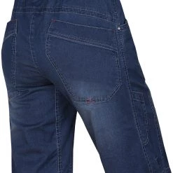 Ocun Mania Jeans Short Homme, bleu -Escalade Homme Soldes ocun mania jeans shorts men dark blue 3