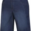 Ocun Mánia Shorts Homme, bleu -Escalade Homme Soldes ocun mania shorts jeans men dark blue 1