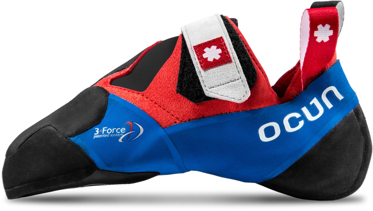 Ocun Nitro Chaussons d'escalade, bleu/rouge 4 Ocun Nitro Chaussons d'escalade, bleu/rouge – Image 2