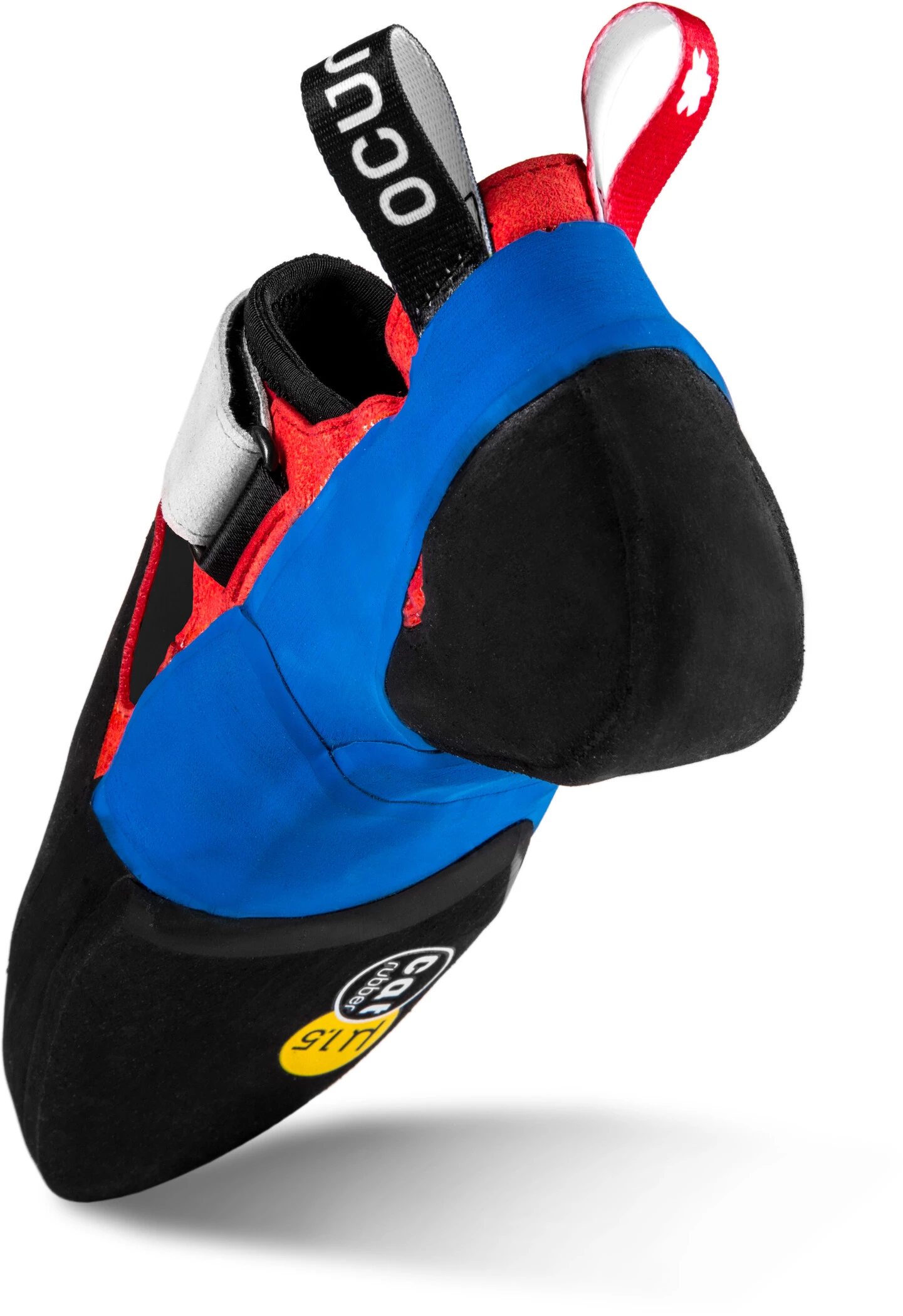 Ocun Nitro Chaussons d'escalade, bleu/rouge 5 Ocun Nitro Chaussons d'escalade, bleu/rouge – Image 3