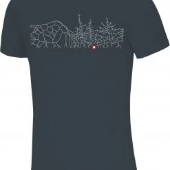 Ocun Raglan T-Shirt Homme, gris