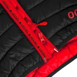 Ocun Tsunami Manteau en duvet Homme, rouge -Escalade Homme Soldes ocun tsunami down jacket men black red 3 2