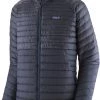Patagonia AlpLight Veste en duvet Homme, bleu -Escalade Homme Soldes patagonia alplight down jacket men smolder blue 1 2
