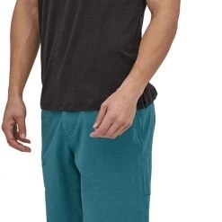 Patagonia Venga Rock Short Homme, vert -Escalade Homme Soldes patagonia venga rock shorts men abalone blue 4