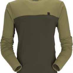 Rab Dihedral Haut Col Ras-Du-Cou Manches Longues Homme, bleu