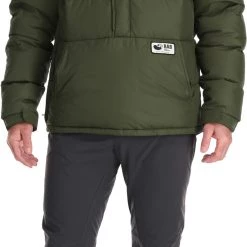Rab Kinder Smock Homme, olive -Escalade Homme Soldes rab kinder smock men army 4
